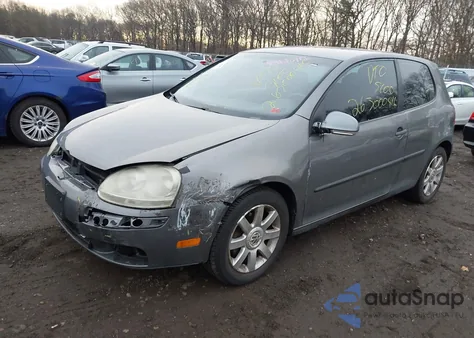 2007 Volkswagen Rabbit 2-Door z USA, uszkodzony, nr VIN WVWBS71K17W080802